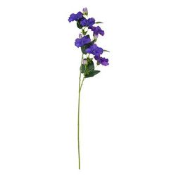 Branche de fleurs d’été, bleu, 76 cm