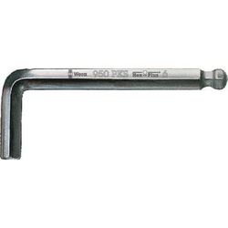 Clé Mâle Coudée Métrique Chromée - 950 Pks - 3x71mm - Wera