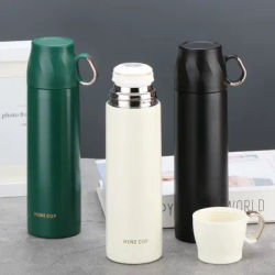 Bouteille isolée de balle de sport de loisirs, bouteille Thermos en acier inoxydable 304, bouilloire de voyage Portable pour l'extérieur, tasse cadeau