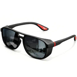 Lunettes de soleil de sport polarisées Punk, coupe-vent UV400, légères pour le cyclisme, la course à pied, la conduite, les activités de plein air, nouvelle collection