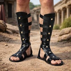 Retrò Vintage Medievale Rinascimento Scarpe Cavaliere Ranger Costume Unisex Halloween Carnevale Fiera Rinascimentale Festa a tema retrò Adulti Scarpe