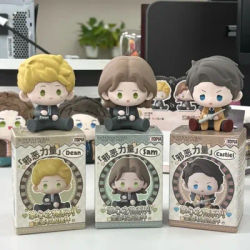 Supernatural Character Figure Dean Sam Castiel Palm Collection Sitting Seat Soft Plastic Ornament Tv Peripheral Gifts Spn Funs