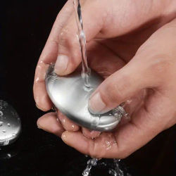 Stainless Steel Deodorant Soap Washroom Kitchen Garlic & Fish Deodorising Hand Washing Soap Deodorizing Eliminating Odor Tools