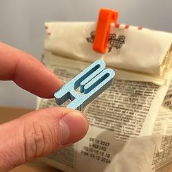 20 clip per sigillare sacchetti per snack, clip per sigillare confezioni di alimenti, leggere e resistenti, accessorio da cucina