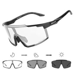 SCVCN Photochromic Cycling Sunglasses Sports Bicycle Glasses MTB Mountain Bike Goggles Accessories UV400 Outdoor Eyewear Men