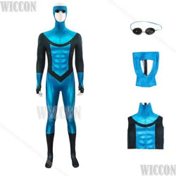 Mark Grayson Adults Kids Invincible Superhero Cosplay Jumpsuit Cloak Omni-man Atom Eve Bodysuit Halloween Men Women Comic Con