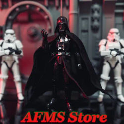 1/12 Men Soldier Empire Warrior Cape Darth Vader Battle Black Skirt Hem Cloak Accessory For 6Inch Action Figure Model Dolls