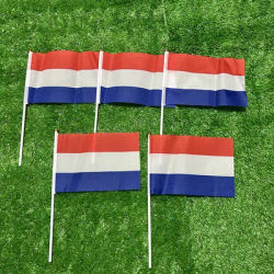 SKY FLAG Netherlands hand flag 10/20/50/100pcs 14 * 21cm netherlands hand flag netherlands Hand Waving National Flag