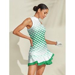 Per donna Abito da golf Rosa baby Nero Verde Senza Maniche Vestito Abbigliamento da golf da donna Abbigliamento Abiti Abbigliamento