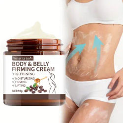 Abdominal Control Firming Cream - 60g, Deep Moisturizing and Hydrating with Plant Extracts, Alcohol-Free, Suitable for All Skin Types, Fragrance-Free, Enhances Skin Elasticity