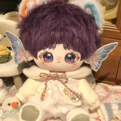 20cm Love And Deepspace Fans Birthday Gift Toy Rafayel Cat Mouth Cotton Doll Plush Toy Desktop Room Ornament Game Peripherals