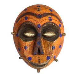 Bobo Festival,'Burkina Faso-Style African Wood Mask from Ghana'