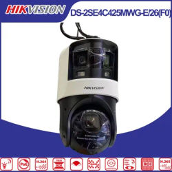 Hikvision DS-2SE4C425MWG-E/26(F0) TandemVu 6+4MP 25X Zoom PTZ IP Camera ColorVu IR 100m White Light 30m AcuSense PoE+ Security