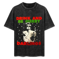 T-shirt ABSOLUTELY FABULOUS DARLING, haut décontracté à manches courtes pour les vacances