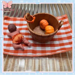 ZURU My Mini Baby Pumpkin Baby Mystery Capsule Ultra-Realistic Silicone Baby Doll Playset Collectible Newborn Gift Pre-order
