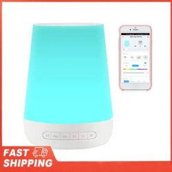 Colorful Night Lights 34 Soothing Sounds Supports APP Remote Control Smart White Noise Machine Baby Sleep Sound Machine