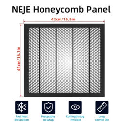 NEJE Laser Honeycomb Table 420×410mm Work Bed CO₂ Diode Laser Flexible Honeycomb Work Plate New CNC Laser Honeycomb Panel