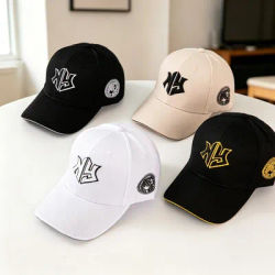 Casquette de baseball brodée avec le logo de l'équipe de New York, adaptée aux hommes et aux femmes, réglable, style streetwear, style hip-hop, chapeau de soleil