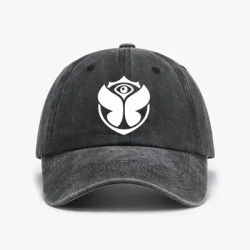 Casquette de baseball décontractée Tomorrowland Belgium, casquette en jean vintage délavé et usé, unisexe, respirante, chapeau de soleil d'été, casquette snapback