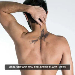 Durable waterproof one to two weeks pointer with love bird pattern temporary tattoo sticker to simulate fake tattoo
