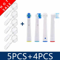 Têtes de brosse à dents électrique Oral-B, rechange, puissance d'avance adaptée, Pro santé, triomphe, vitalité, nettoyage de précision, 4 pièces