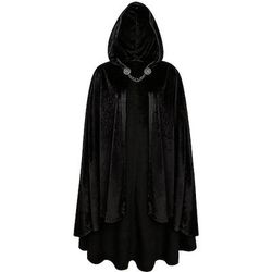 Retrò Vintage Medievale Rinascimento Mantello Strega Vampiro Elfo Costumi da mago Costume Per uomo Fantasia Halloween Carnevale Mascherata Fiera Rinascimentale LARP Adulti