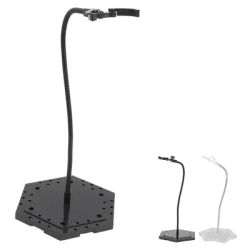 Action Figure Stand ABS Stainless Steel Stable Action Figure Display Holder for 6inch Doll
