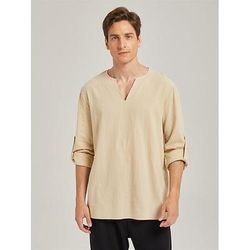 Medievale Rinascimento Camicia Lunghe Pirata Vichingo Costume Per uomo Vichingo Costumi da pirata Halloween Carnevale Performance LARP Fiera Rinascimentale Adulti Camicia