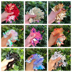 50g 6*40mm Long Rectangle Sequins 13 Colors Hanging Sequins Glitter Paillettes for Dance Performance Clothing DIY loosen sequins
