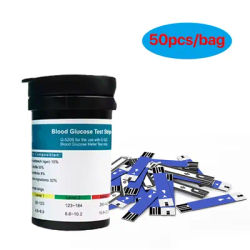 Kit de test rapide de la cétone sanguine pour régime cétogène avec moniteur de cétone et bandelettes de rechange avec lancettes pour la cétose et le régime cétogène