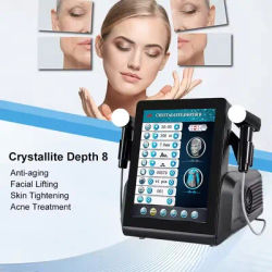 Multifunctional Vertical Crystallite 3 In 1 Facial Beauty Machine Firming Fine Line Caring Device Deep Nourishing