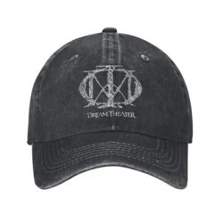 Casquettes de baseball unisexes style rock et heavy metal, casquette délavée effet vieilli Dream Theater, toutes saisons, cadeau de voyage, casquette de soleil