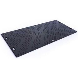 plaques de roulage euromat® - checkers noir