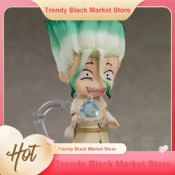 Good Smile 1262 Senku Ishigami Dr. Stone Face Swap Posable Anime Action Figure Collectible Desktop Decor Figurine