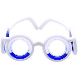 Nouvelles lunettes anti-vertiges sans verres, détachables et légères, pour adultes et enfants, pour les voyages en plein air
