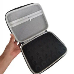 3ML/10ml Insulin Vial Storage Case 9/10/15/30 Slots Waterproof Insulin Vial Protector Dust-proof Shockproof Essential Oil Case