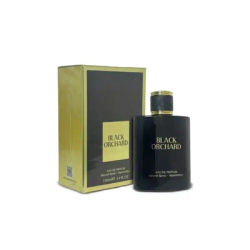 Black Orchard Eau de Parfum by Fragrance World Paradise Collection | Unisex Oriental Fragrance | Black Truffle, Orchid, Dark Chocolate & Patchouli | Long Lasting Rich Floral Woody Perfume | Luxury
