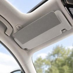 Prolunga parasole per auto, piastra di estensione parasole con doppia morsa di stabilità, parasole antiabbagliamento per finestrini anteriori e laterali, installazione non distruttiva, compatibile