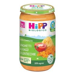 HiPP Pappa Completa Spaghetti al Ragù di Lenticchie 4x250 g