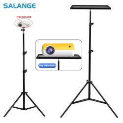 Support de projecteur trépied de voyage support de haut-parleur extensible 110 cm 160 cm accessoires montage rotule pour ordinateur portable appareil photo reflex numérique extérieur