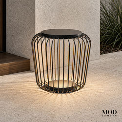 Cedar | Outdoor Solar Lamp | Warm White (3000k) | Outdoor Lighting | MOD LIGHTING