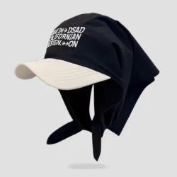 Écharpe de rue populaire pour femme, chapeau pare-soleil, écharpe de sauna, casquette de style décontracté, crème solaire de camping en plein air, chapeau hip hop féminin