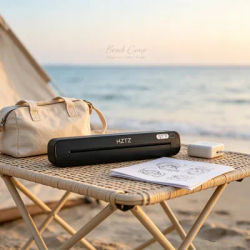 Wireless Bluetooth Tattoo Printer 455g Lightweight Thermal Copier W/15 Transfer Papers for RV Travel Outdoor Pop-up Booth