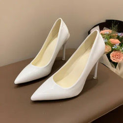 Nouvelles Escarpins Femme 2026 – Chaussures de Travail et de Mariage à Talons Hauts Pointus, Grande Taille, Tendance et Sexy