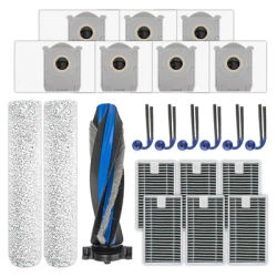 ASWUT-T90 PRO OMNI Replacement Parts(22Pcs) For ECOVACS DEEBOT T90 PRO OMNI Robot Vacuum Cleaner