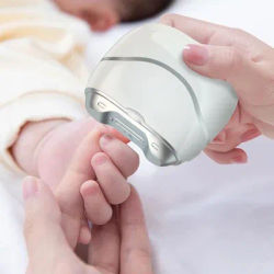 Electric Automatic Nail Clippers With Light Trimmer Nail Cutter Manicure For Baby Adult Care Scissors Body Tools