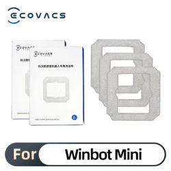 Cleaning Rag for ECOVACS Winbot Mini Window Vacuum Cleaner Robot, Washable and Reusable Winbot Mini Mop Pad Accessories