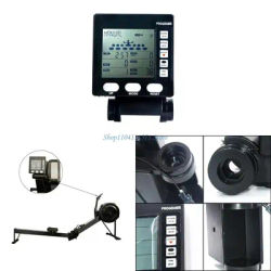 Rowing Machine Counter Counting Device LCD Display Counter Monitor Gym Home Fitness Counter Speedometer Enduring