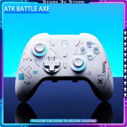 ATK Battle Axe Pro Bluetooth Game Controller Tri Mode 1000hz Quick Triggering of Micro Buttons Low Latency Game Controller