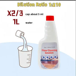 OMO 480ML liquid For Roborock F25 ACE F25 Ultra/Dyad/S7/S8 Floor Cleaning Vacuum Cleaner Parts Robot Mops Antibacterial